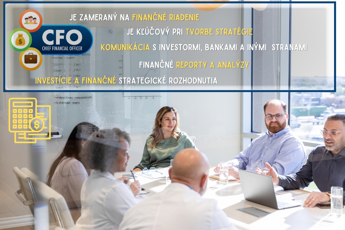 Čo znamenajú skratky manažérskych pozícií - CEO, CFO, CMO a ďalšie